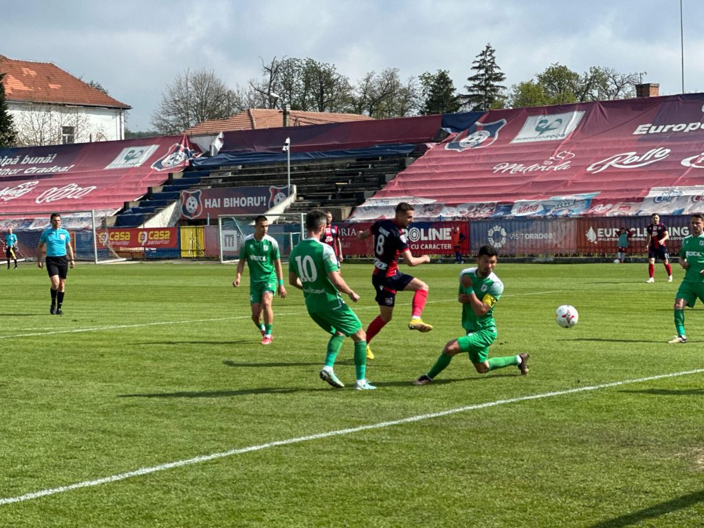 FC Bihor invinge clar CSC Dumbravita si evita retrogradarea
