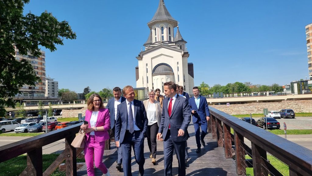 Oradea exemplu european Vizita oficiala a comisarului Piotr Serafin privind proiectele europene