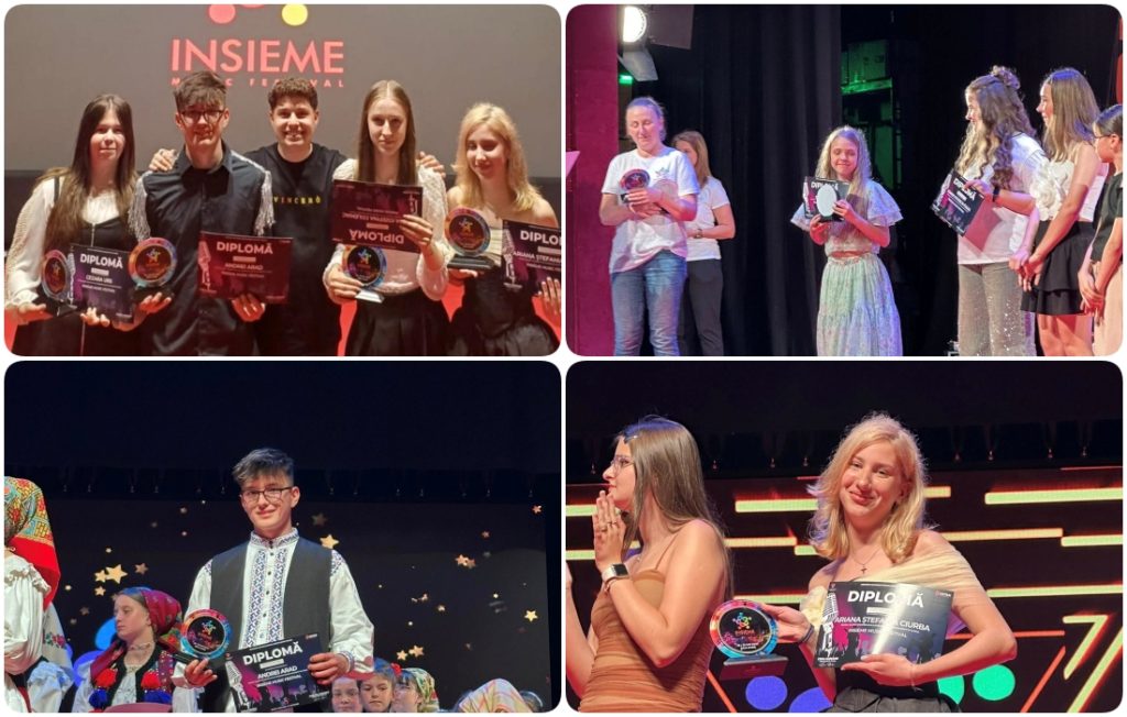 Elevii scolii de muzica VINCERO din Oradea premii mari la festivalul Insieme Music Festival