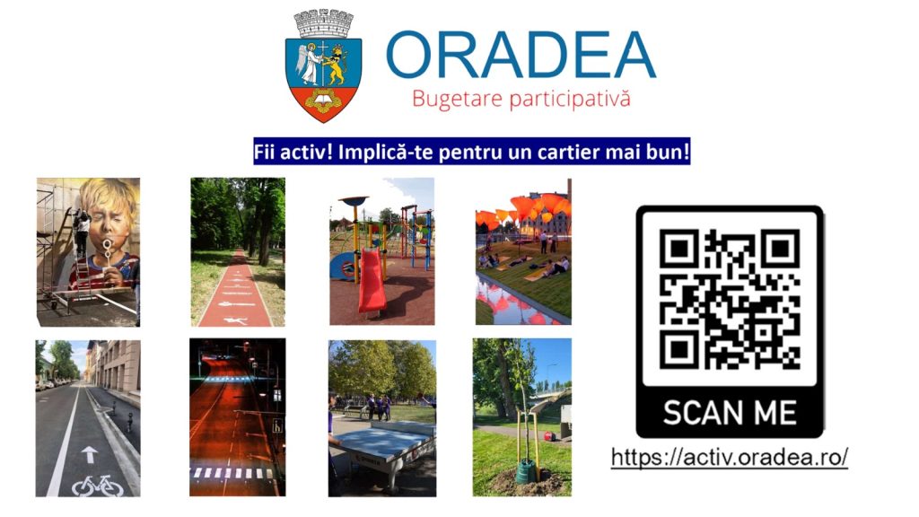 Oradenii pot propune proiecte pentru bugetul participativ 2025 pana pe 29 iunie
