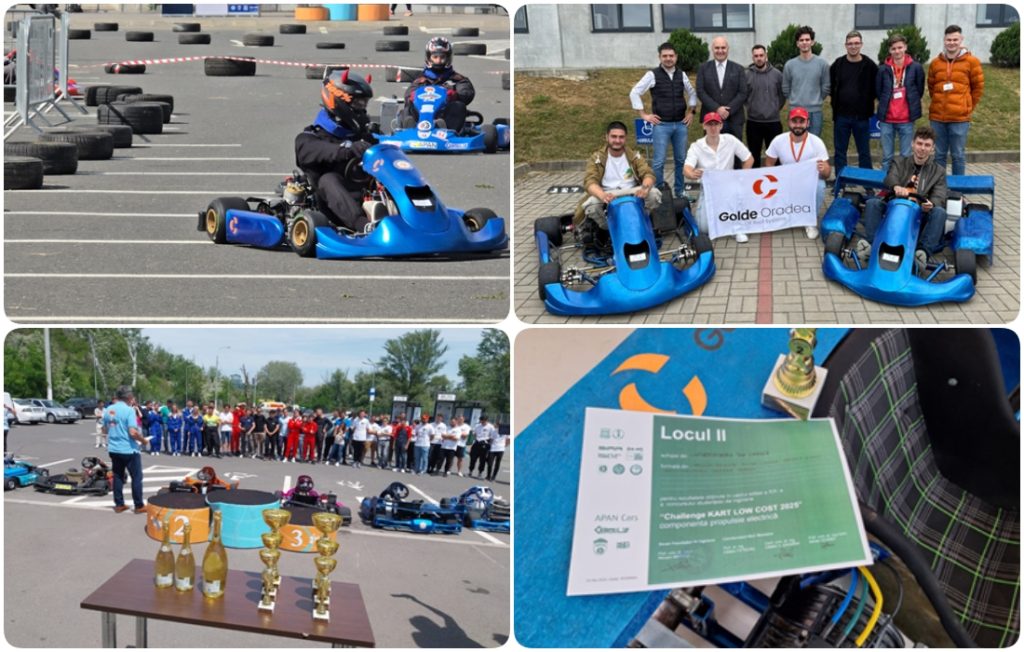 Studentii oradeni din nou pe podium la Challenge Kart 2025