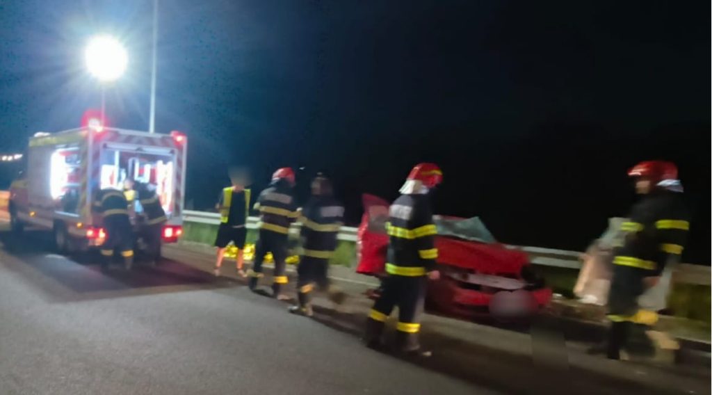 Accident mortal la intrarea in Santion pe DX 16