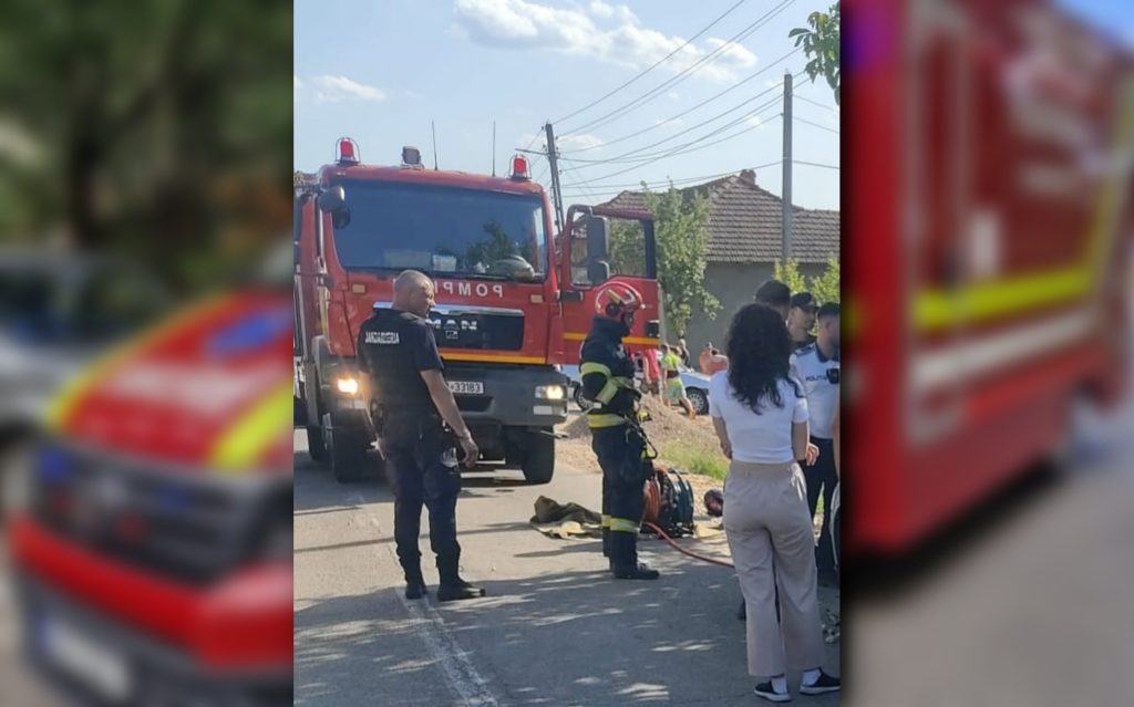 Interventie rapida pentru salvarea a doi minori in Petreasa