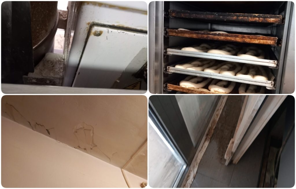 Patiserie din Oradea sanctionata pentru igiena necorespunzatoare