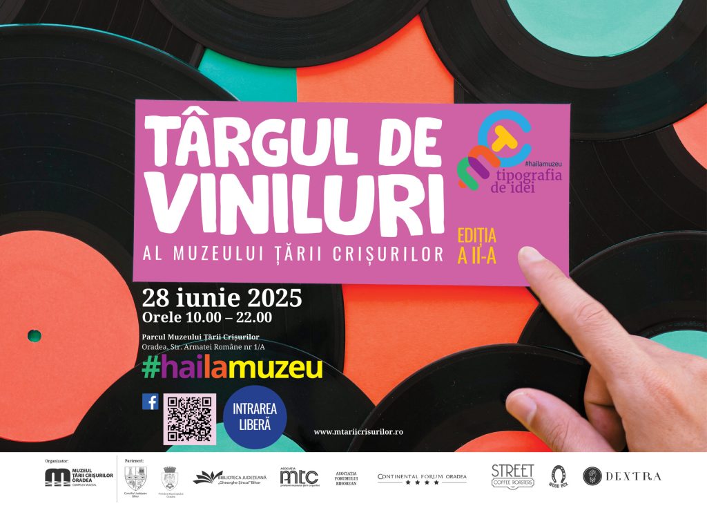 Targul de viniluri revine la Muzeul Tarii Crisurilor