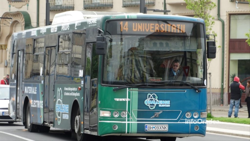Traseul liniei 14 deviat temporar astazi