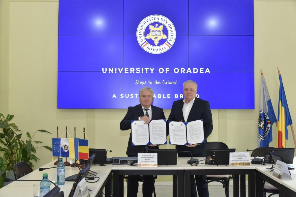 Universitatea din Oradea si Uzhhorod au semnatu parteneriat