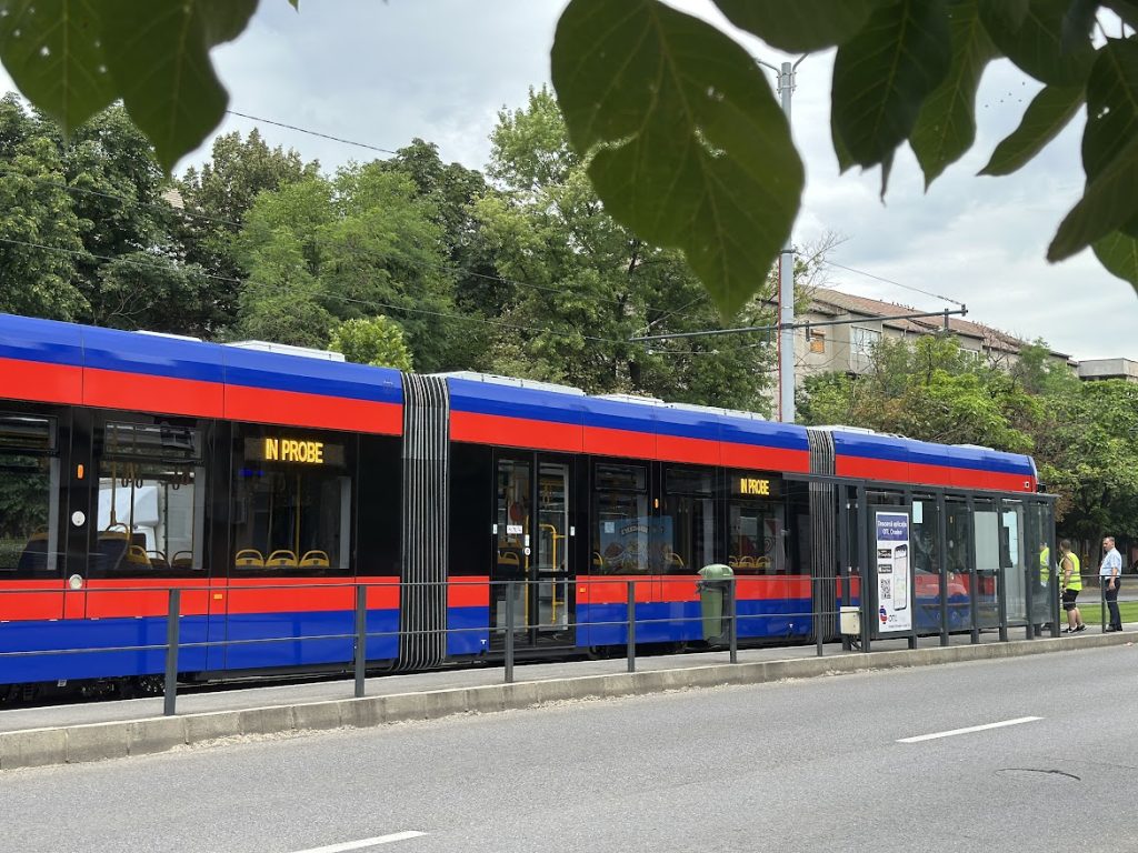A sosit al doilea tramvai pentru Oradea