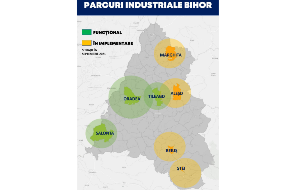CJ Bihor liciteaza 61 de parcele in Parcurile Inteligente