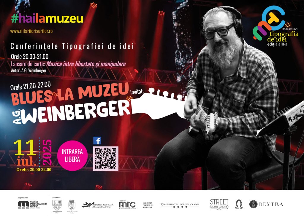 Concert si lansare de carte cu AG Weinberger