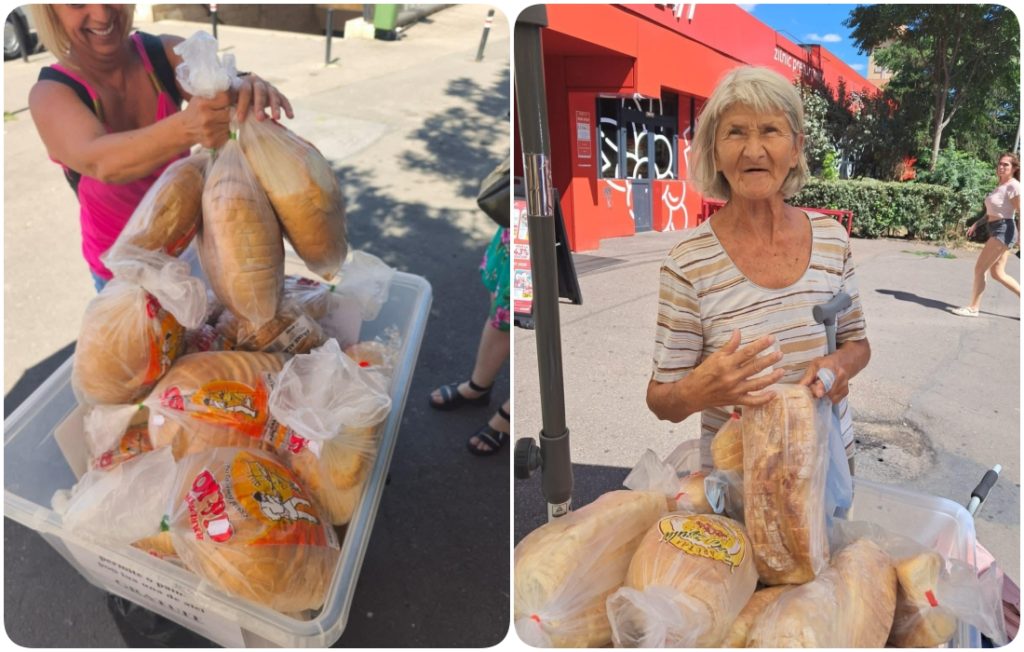 Oradea doneaza o paine 439 de paini oferite