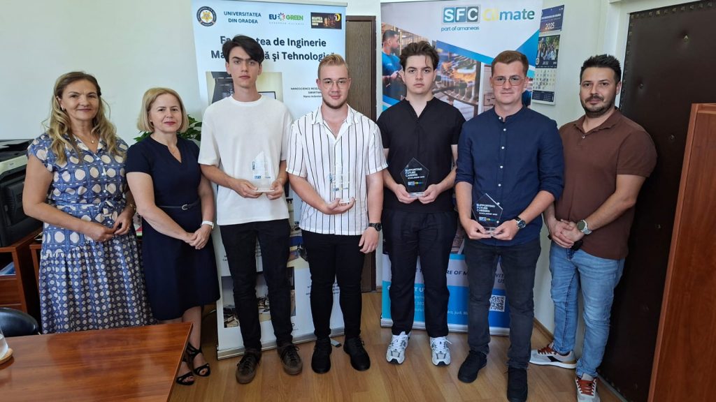 SFC Clima premiaza studentii oradeni prin Supporting Future Careers