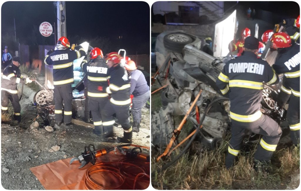 Tanar de 22 de ani mort femeie ranita grav in accident