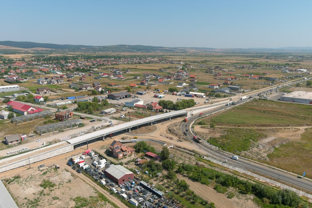 Pasajul supertan din Osorhei este 75 finalizat