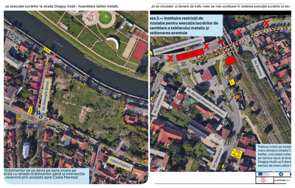 Restrictii de trafic in Oradea in august
