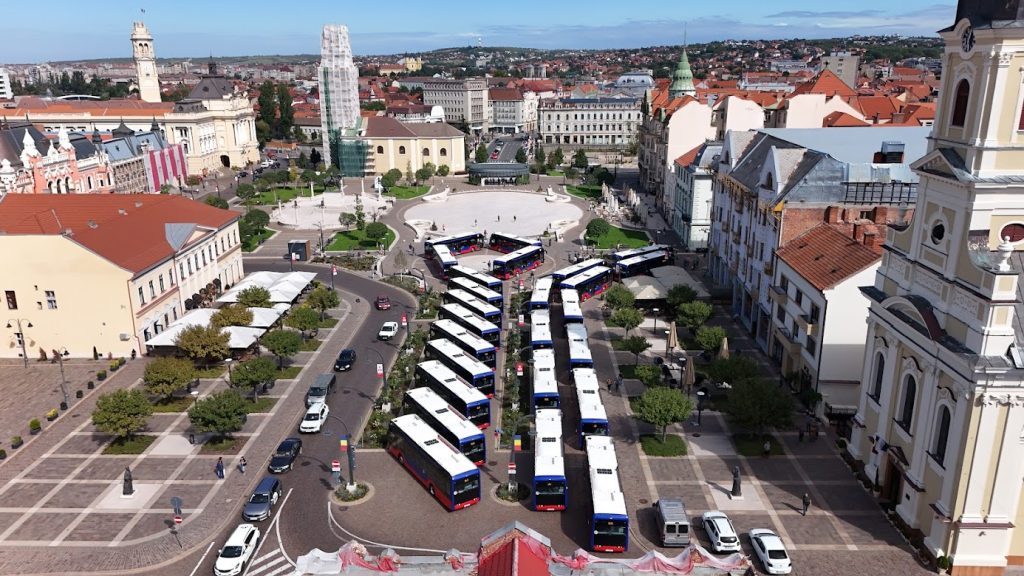 Oradea a prezentat cele 30 de autobuze electrice
