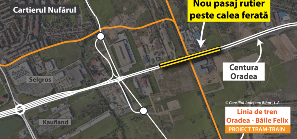 Pasaj rutier pe Centura Oradea castigator PORR Construct
