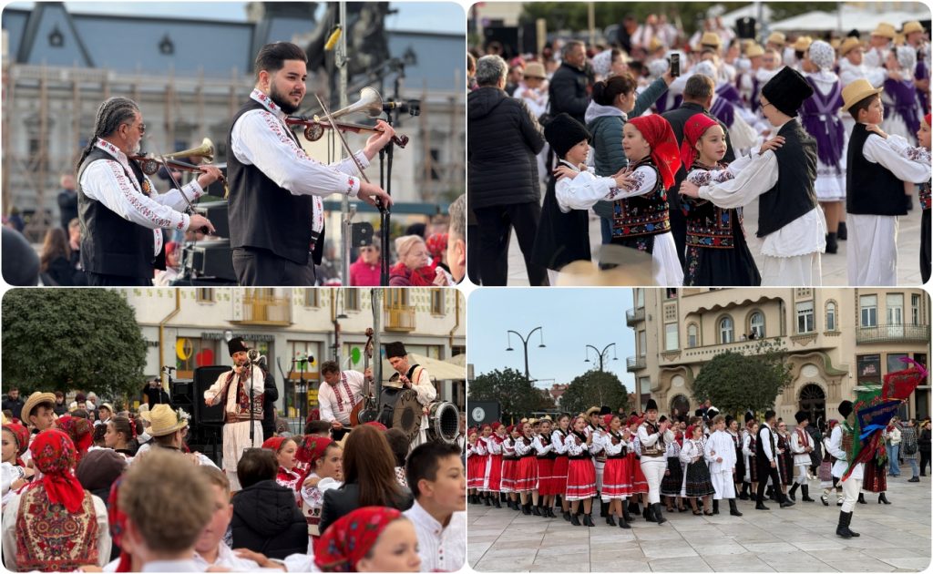 Oradea a sarbatorit traditiile cu 600 de dansatori